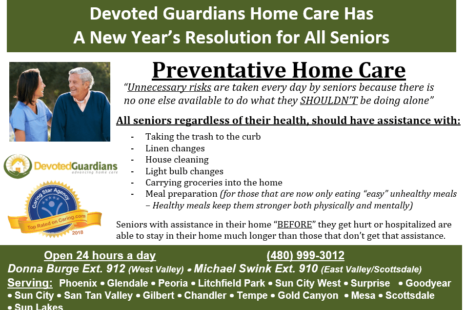 Preventative Home Care Can Keep Seniors in Their Own Homes Longer